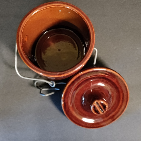 Antique Brown 16oz Crock⭐ - Picture 2 of 5